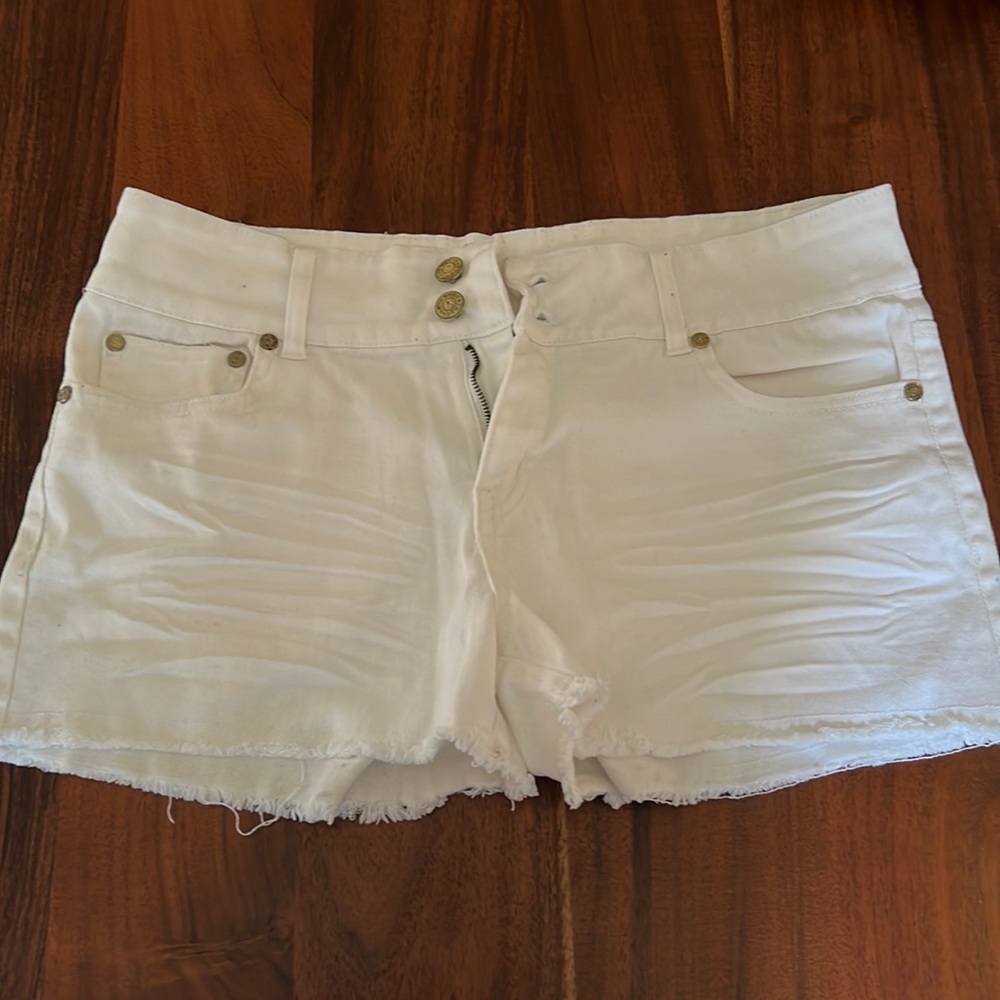 White shorts size 12